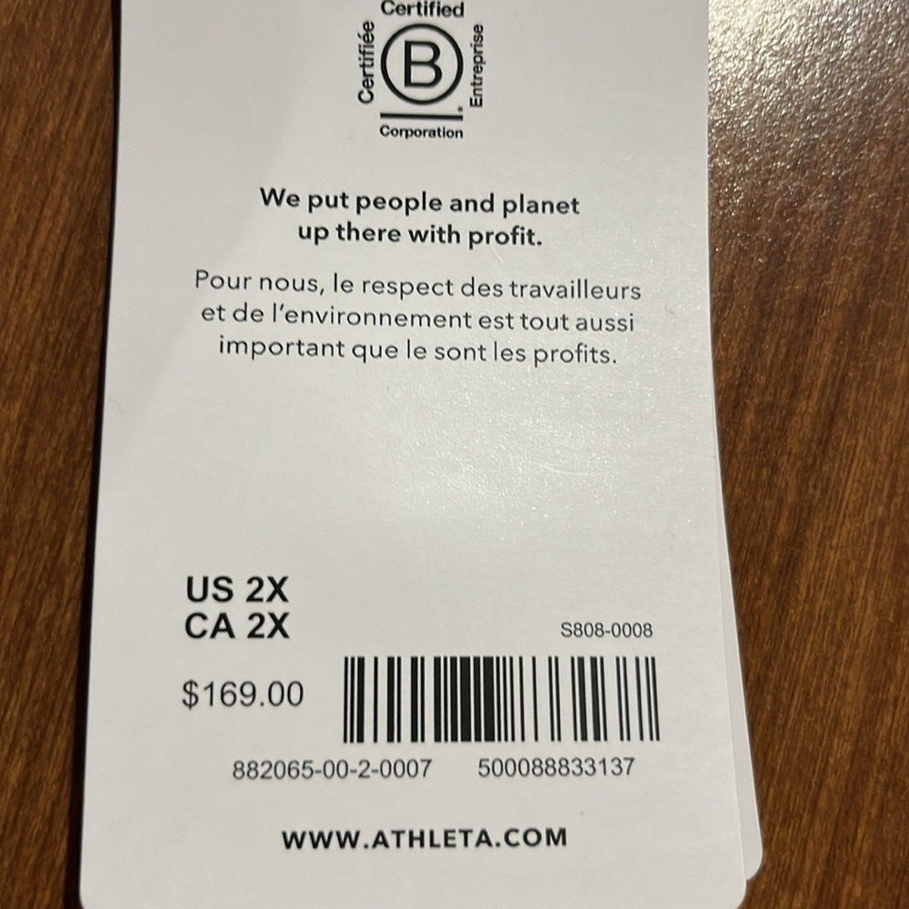 NWT Athleta Delancey Textured Dress Size 2X. - Picture 6 of 9